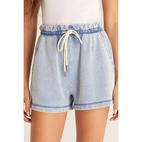 GAEL KNIT DENIM SHORT - Z SUPPLY main image 0